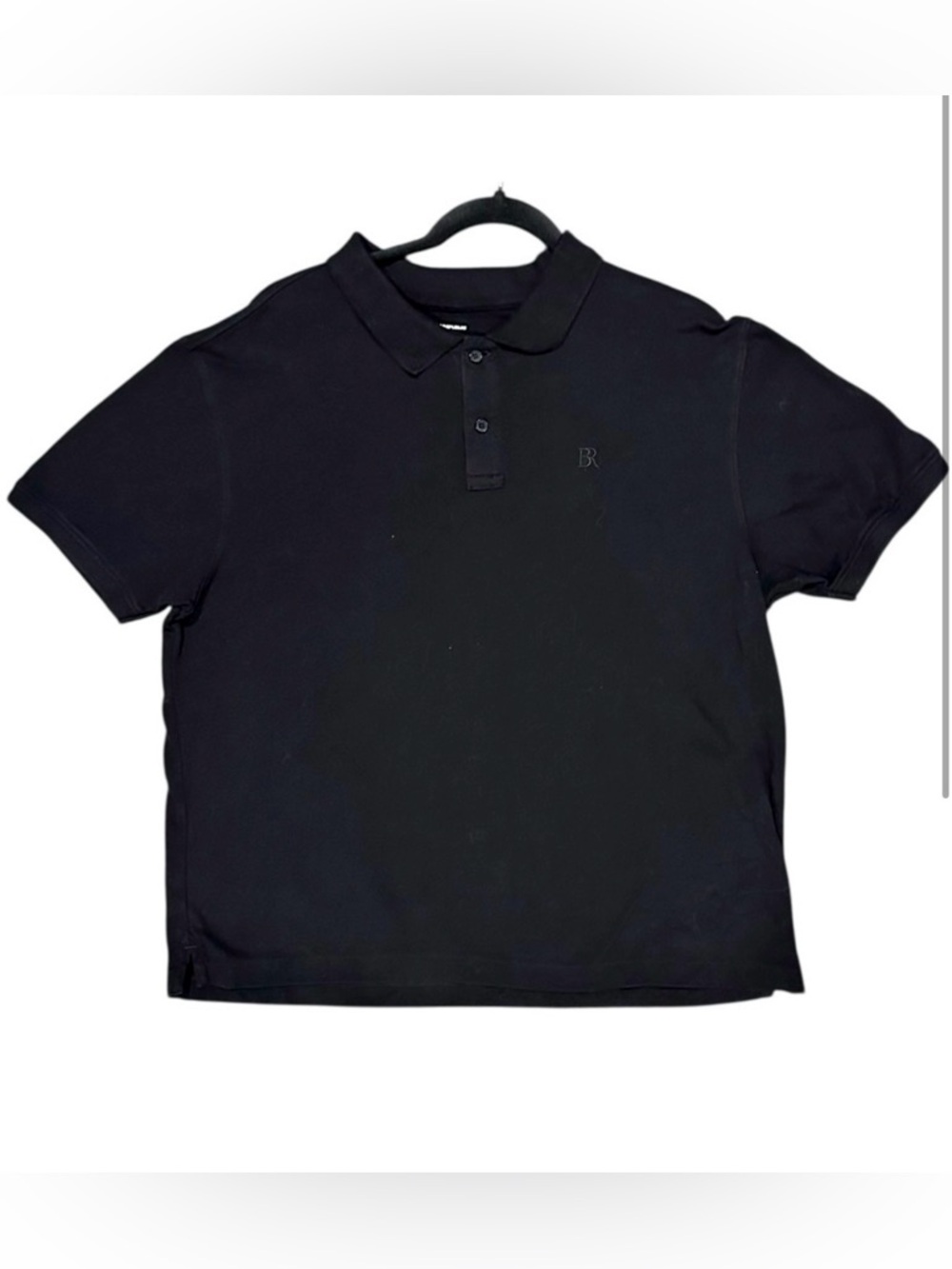 Banana Republic Black Polo‎ Shirt 100 percent organic cotton
